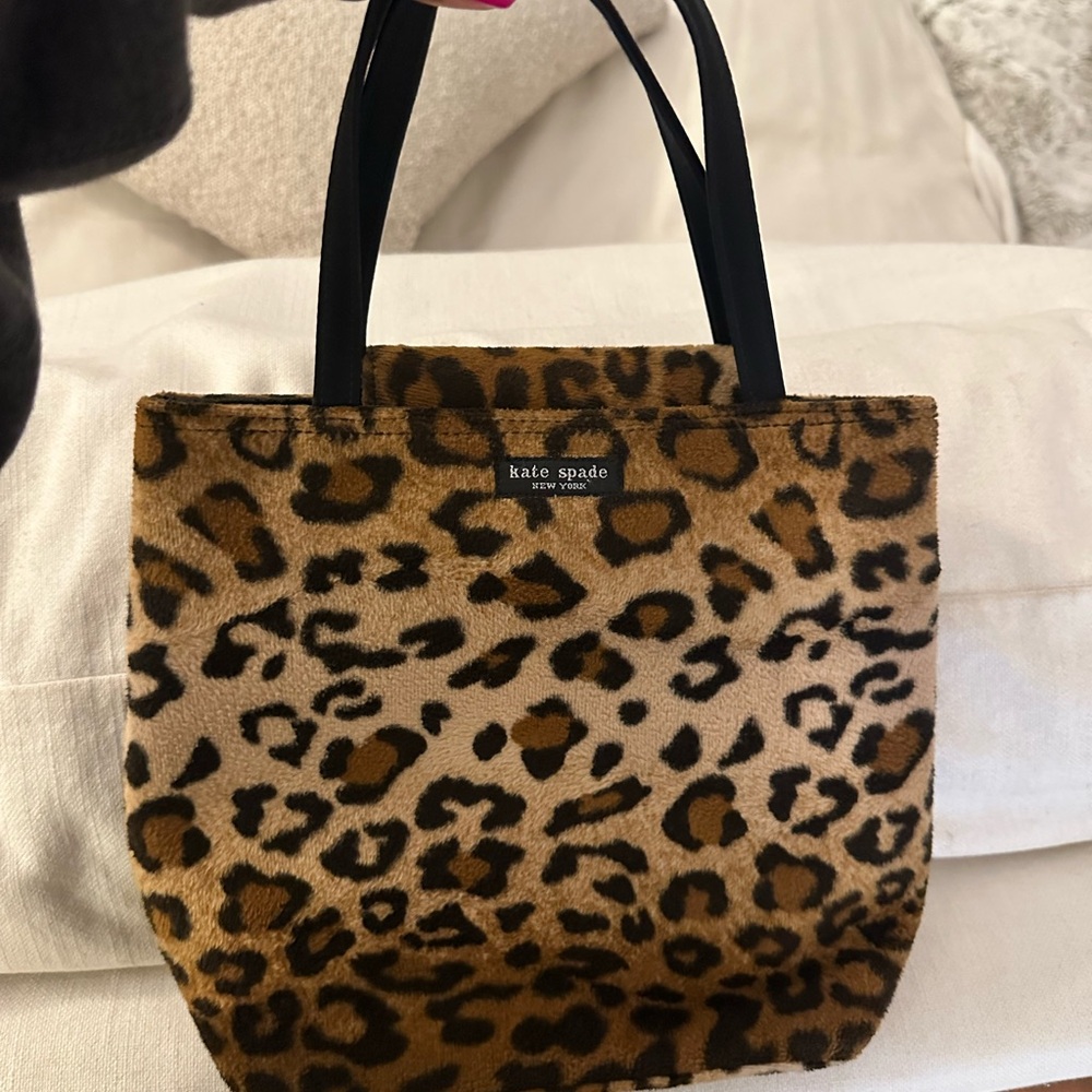 Kate Spade Brown Leopard Tote